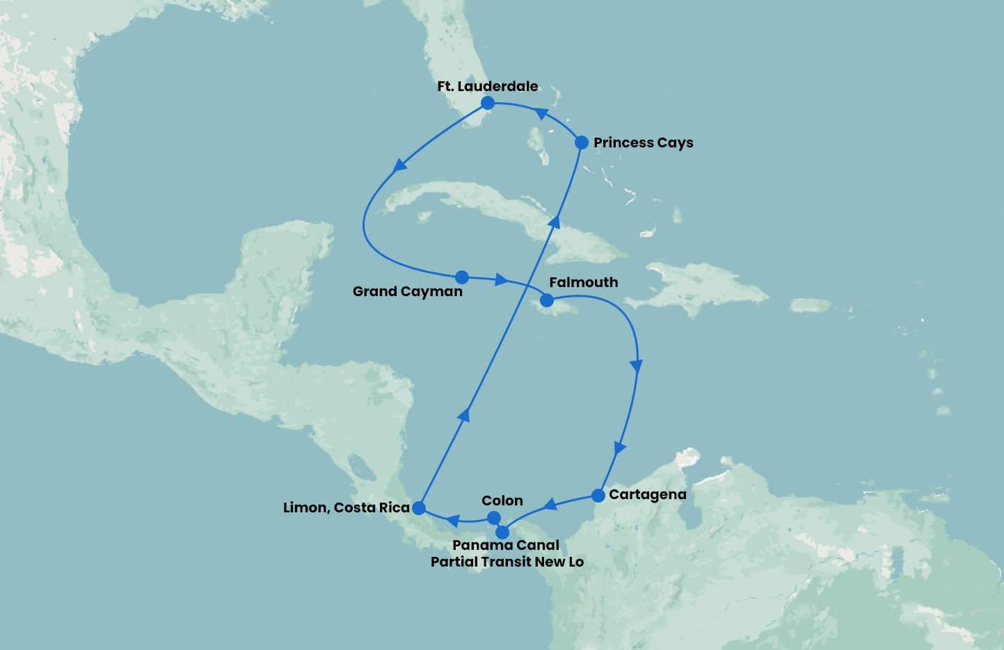 Embark on a Passage of Wonders: Navigating the Panama Canal Aboard the Caribbean Princess